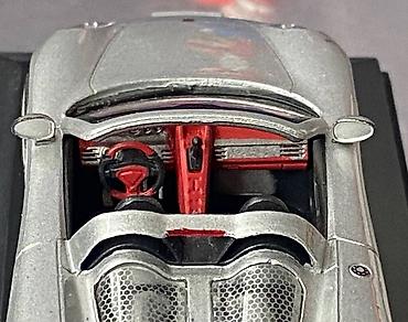 Avtomobil modelləri: Коллекционная модель Porsche Carrera GT Cabriolet type 980 silver — 17