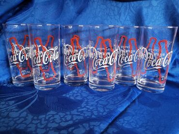 Čaše: Case nove Coca Cola vintaz Namacke. Komada. 6 — 4