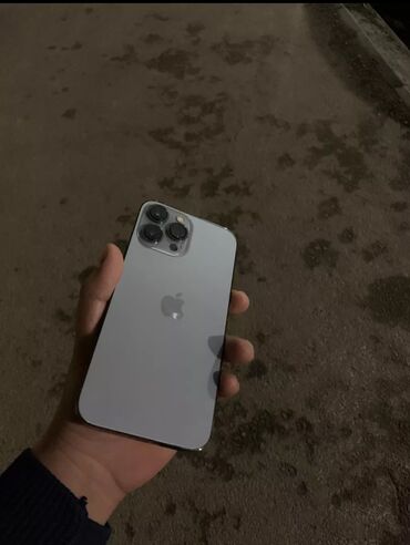 хуавей модели: IPhone 13 Pro Max, Б/у, 128 ГБ, Blue Titanium, Зарядное устройство, Коробка, Чехол, 86 %