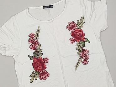 oversize t shirt basic: Boohoo, T-shirt damski, rozmiar M — 1