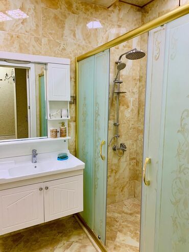 Uzunmüddətli kirayə mənzillər: Icaraya verilir 3 otaqli yeni tikili 115 m2 icaraye,kirayaya verilir 3 — 9