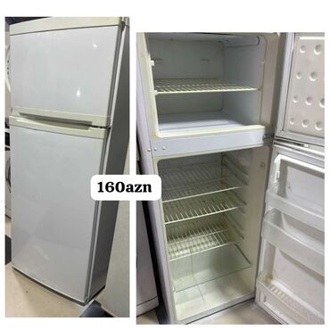 Soyuducular: İşlənmiş 2 qapılı Indesit Soyuducu Satılır, rəng - Ağ