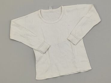 bluzka biała długi rękaw: Blouse, 3-4 years, 98-104 cm, condition - Good