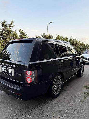 ag 07 sekilleri: Range Rover (L322) – qara rəng, tam ölçülü lüks SUV. Xüsusiyyətlər: - — 9