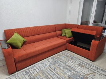 Комплекты офисной мебели: Комплект офисной мебели, Б/у, Кресло, Шкаф, Самовывоз, цвет - Оранжевый — 12