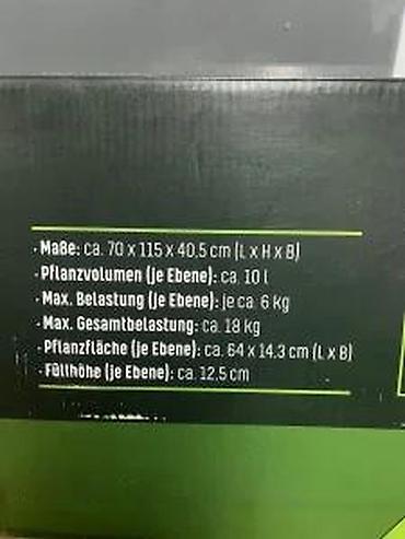 Žardinjere: Drvena vertikalna saksija/ležista za biljke – 3 nivoa - Materijal — 11