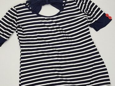 bluzka w paski marynarska: Bluzka, 12 lat, 146-152 cm, stan - Dobry