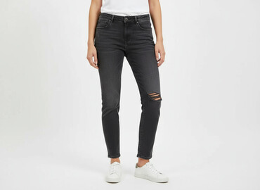 kurtka ze skóry ekologicznej zara: Zara, Jeans for women, size M