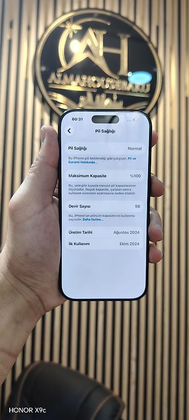 ucuz telefonlar iphone: IPhone 16 Pro, 256 GB, Desert Titanium, Zəmanət, Face ID, Sənədlərlə — 3