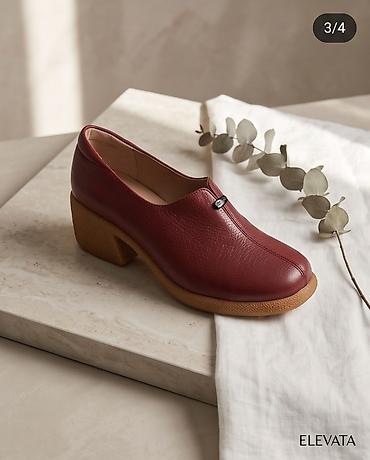 xonca altligi: 39 ölçü. ELEVATA qadın ayaqqabısı - Model: qapalı üstlü, minimal — 2