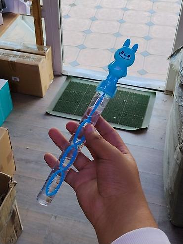 quick push pop it: Мыльные пузыри – палочка с большими кольцами и крышкой‑фигуркой — 1