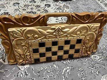 нарди руль: ♟️ Шахматы, шашки и нарды 3 в 1 — ручная работа Продам деревянный — 7