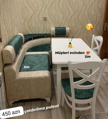 metbex stolu instagram: Masa və oturacaq dəstləri