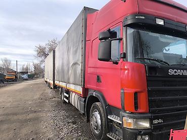 belarus 82: Тягач, Scania, 2004 г., Тентованный — 2
