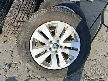 Литой диск Subaru с установленной шиной Milestar Patagonia H/T at lalafo.kg Литой диск Subaru с установленной шиной Milestar Patagonia H/T