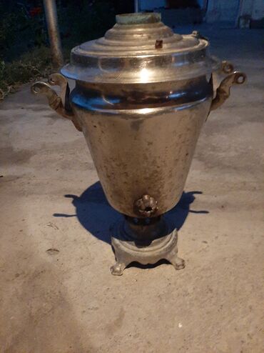 самовар: Б/у Дровяной Самовар, 7 л, Платная доставка at lalafo.az самовар: Б/у Дровяной Самовар, 7 л, Платная доставка