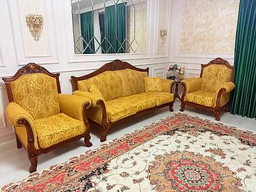 kohnə divan kreslo alıram: İşlənmiş, Klassik divan, 2 kreslo, Açılmayan — 2