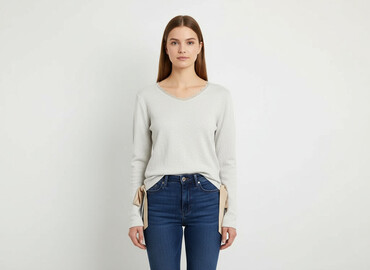 zielony sweter: Xana, Sweter damski, rozmiar S