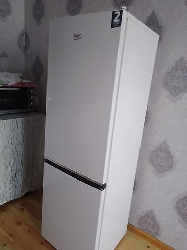 Yeni 2 qapılı Beko Soyuducu Satılır, rəng - Ağ