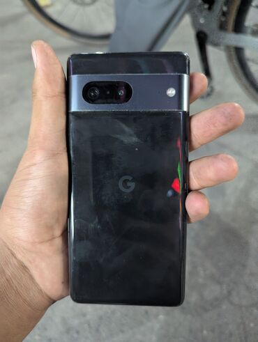 сотовые телефоны б у: Google Pixel 7, Б/у, 128 ГБ, цвет - Черный, 1 SIM, eSIM