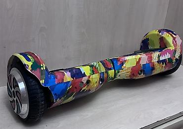 Rəngarəng dizaynlı elektrik hoverboard (self-balance skuter) -