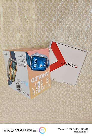 watt pro: Yeni, Smart saat, Suya davamlı, rəng - Gümüşü — 3