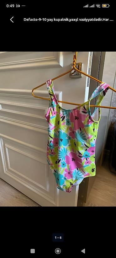 Uşaqlar üçün digər mallar: Uşaq üçün geyimlər tecılı satılır maksimum 5 də çox alana don 3_4 — 15