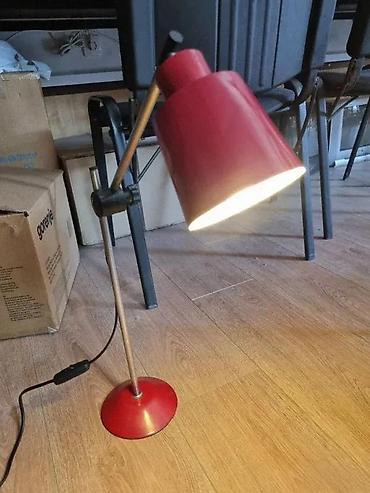 SPACE AGE STONA LAMPA | Stara metalna stona lampa, sjajan dizajn