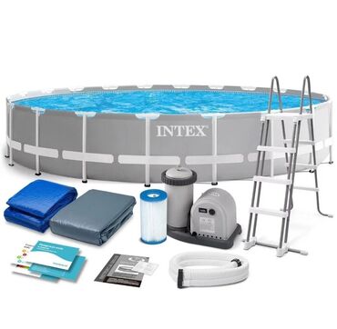аренда дома с бассейном: Бассейн серии Prism Frame от Intex - это идеальное решение для вашего