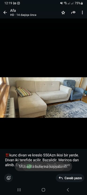 divan kreslo aliram: Künc divan