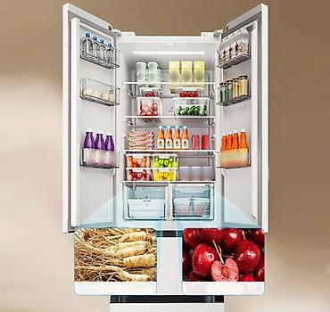 mini refrigerator: Холодильник Xiaomi, Новый, Многодверный, No frost, 654 * 1912 * 600 — 5