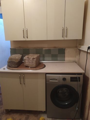 Sifarişlə mətbəx mebeli: Sifarişlə mətbəx dəsti, Özü çəkən petlələr, Mat laminat, Kredit yoxdur, Rayonlara çatdırılma, Pulsuz çatdırılma — 9