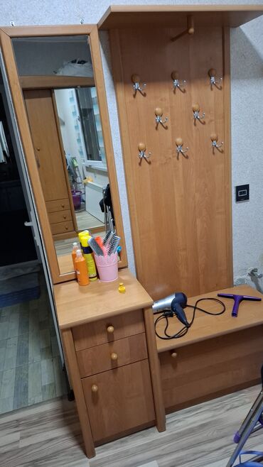 Yataq otağı dəstləri: İkinəfərlik çarpayı, Dolab, Komod, Termo, Azərbaycan, İşlənmiş — 4