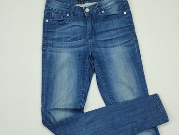 jeansy w plamy: Jeansy, SinSay, XS (EU 34), stan - Dobry