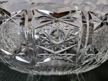 tiffany glasses: Bombonijera kristal kraljevski rad bohemija iz 70ih godina. Ceska — 10
