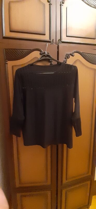 Рубашки и блузы: Цвет - Черный