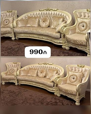 990₼ divan desti satılır çox yaxşı vəziyyətdədir 4500₼alınlb Sumqayıt