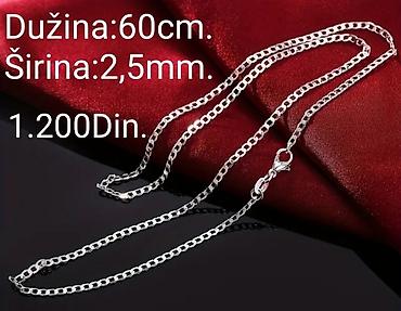 torba new balance: KVALITETNA PRELEPA POSREBRENA OGRLICA SA ŽIGOM S925 — 1