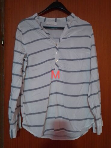 prsluci od vune: Ad Lib, Cotton, Stripes, color - White