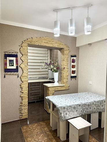 2 bedroom: 3 комнаты, 6 мкр Собственник, Без животных, от 1 года, С мебелью частично — 1