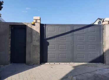 Həyət darvazaları: 90 dərəcə açılan Panel Darvazalar. Rusiya istehsalı olan panel — 7