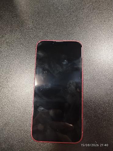 aple 14: IPhone 13, 128 GB, Qırmızı, Zəmanət, Simsiz şarj, Face ID — 2