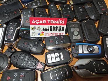 Avtoservis, nəqliyyatın təmiri: Açar temiri. Herniv acarlarin hazirlanmasi.Bagli qalan qaplarin