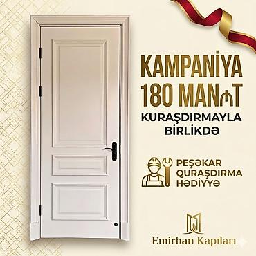 Otaq qapıları: Yeni Otaq qapısı 90x205 sm Plintus ilə, Zəmanətsiz, Ödənişli quraşdırma, Pulsuz çatdırılma -da lalafo.az — 4 Otaq qapıları: Yeni Otaq qapısı 90x205 sm Plintus ilə, Zəmanətsiz, Ödənişli quraşdırma, Pulsuz çatdırılma — 4