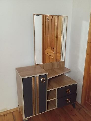 mebel kredit: Modern tualet masası və güzgü dəsti - Material: keyfiyyətli — 1