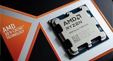 prosessor satilir: Prosessor AMD Ryzen 7 9800X3D, > 4 GHz, 8 nüvə, Yeni — 1