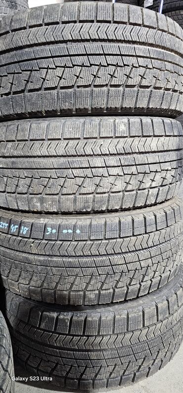 Шины: Шины 255 / 45 / R 18, Зима, Б/у, Комплект, Легковые, Япония, Bridgestone