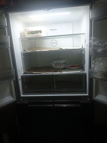 komputerlər satış: Yeni 4 qapılı Midea Soyuducu Satılır, rəng - Qara — 2