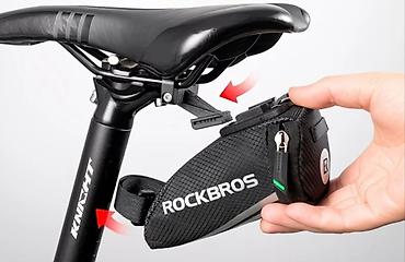 велик трёхколёсный: Сумка под седло ROCKBROS с быстросъёмным креплением - Тип — 1