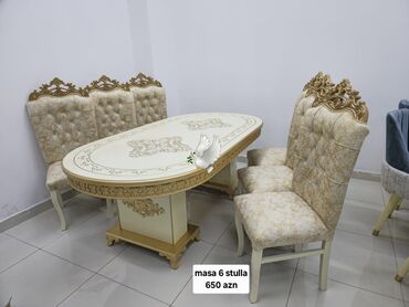 Masa və oturacaq dəstləri: Masa desti yeni